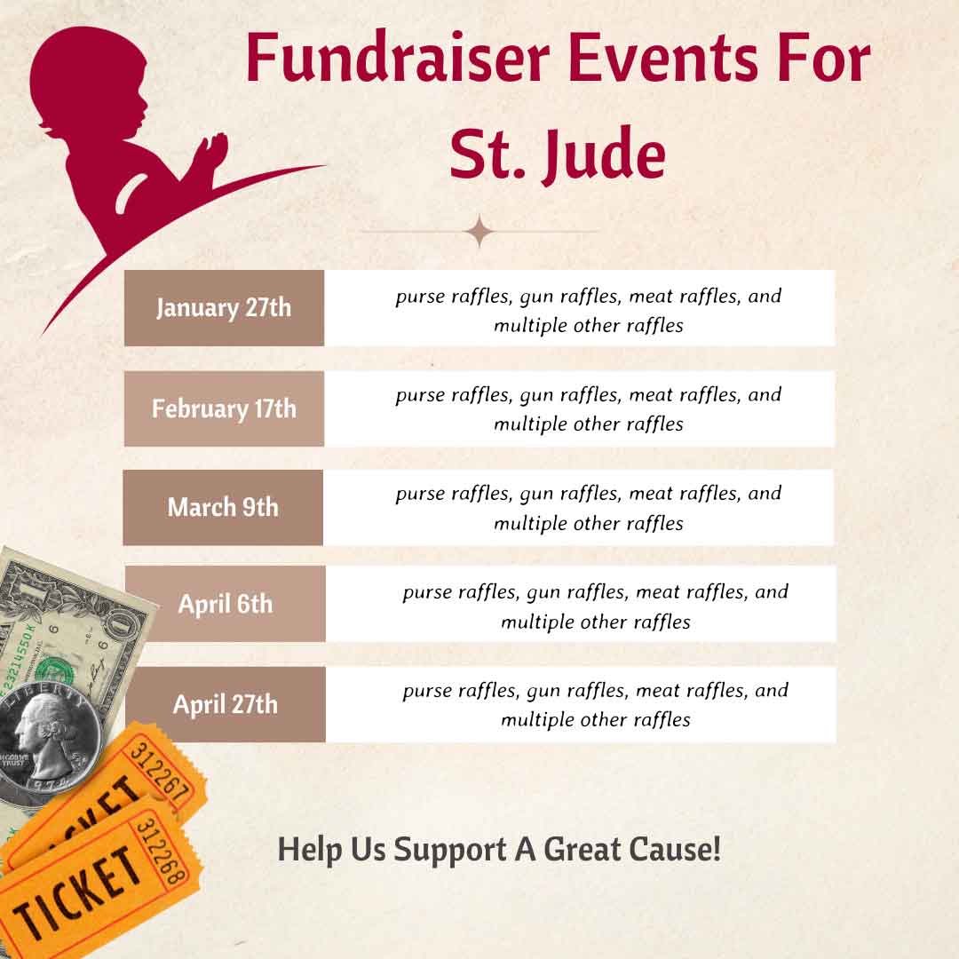 St Jude Fundraiser events at Blue Moon Winter 2024